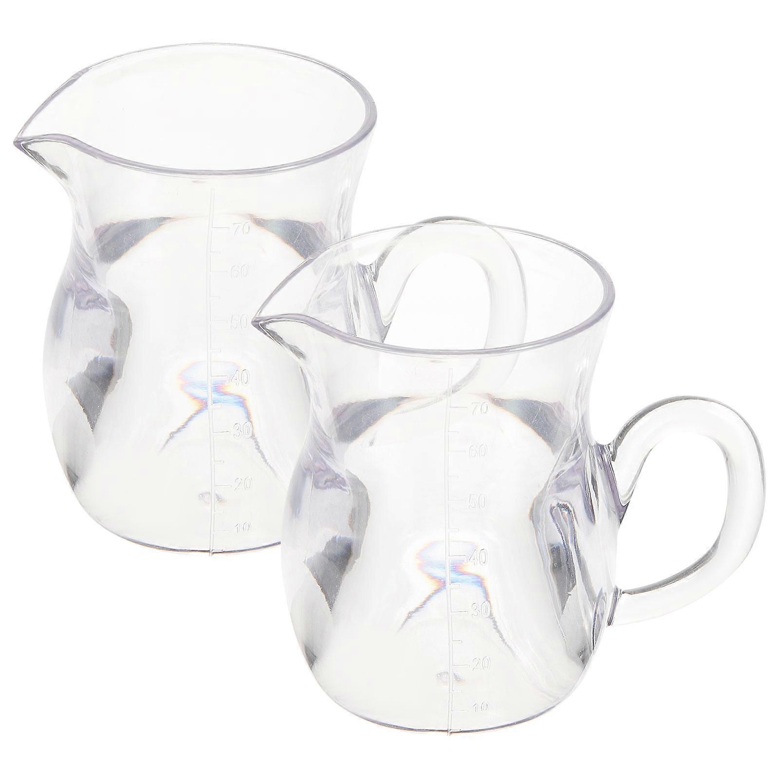 Spirit Dispenser Red Wine Decanter Aerating Wine Enhancing Flavor for Home Use Transparent 2Pcs