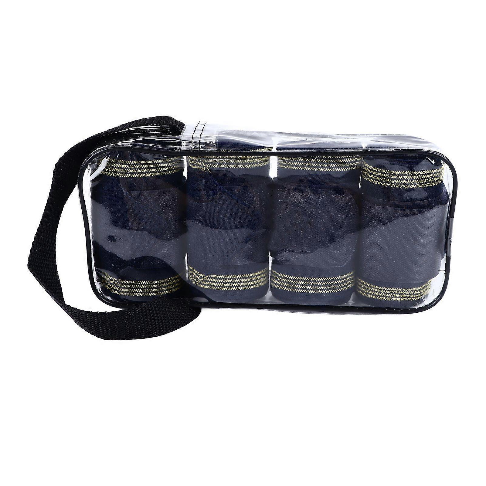 4pcs Horse Leg Wraps Multipurpose Stable Comfortable Protective Horse Leg Bandages for Equestrian Accessories