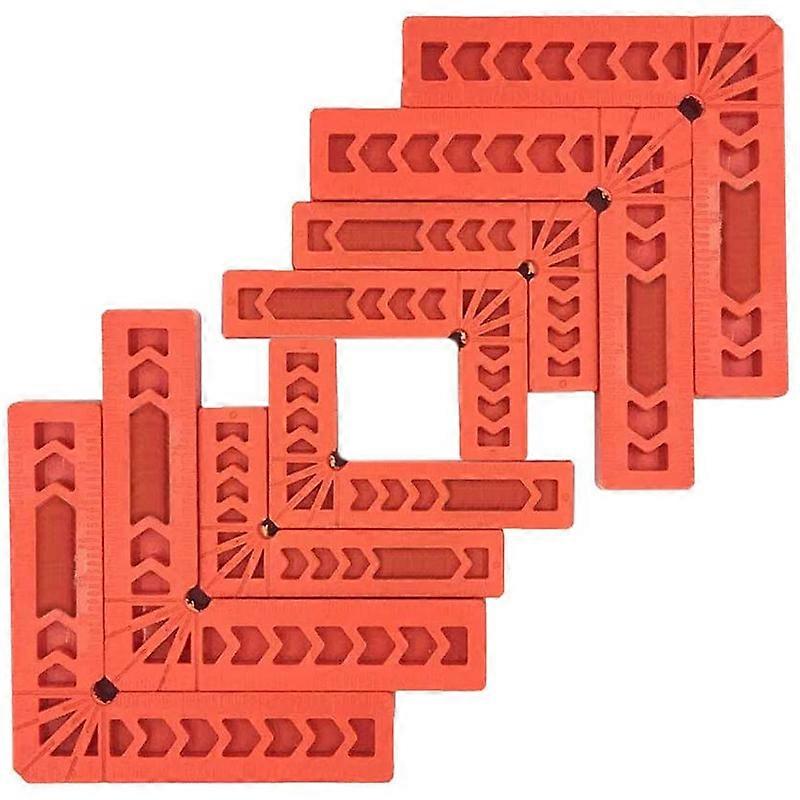 8Pcs Positioning Squares For Woodworking, 90 Degree Corner Right Angle Clamps Carpenter Corner Clamp