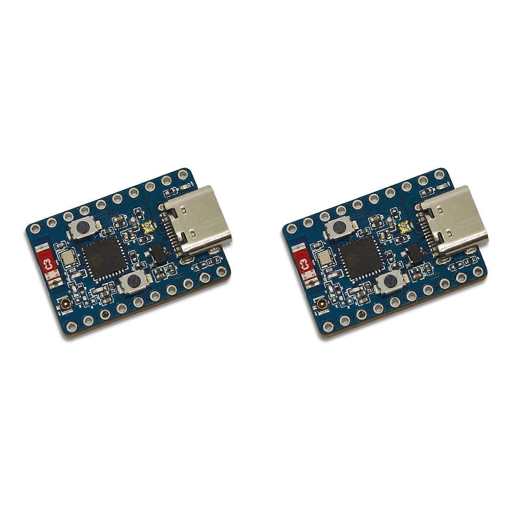 2X ESP32-C3-XIAO Development Board ESP32 Mini Development Board WiFi Bluetooth WS2812 ESP32-C3FH4 Development Board