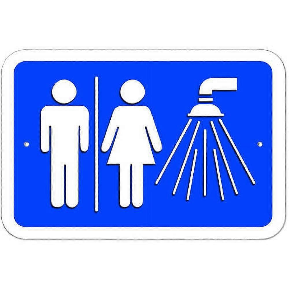 Unisex Shower Sign