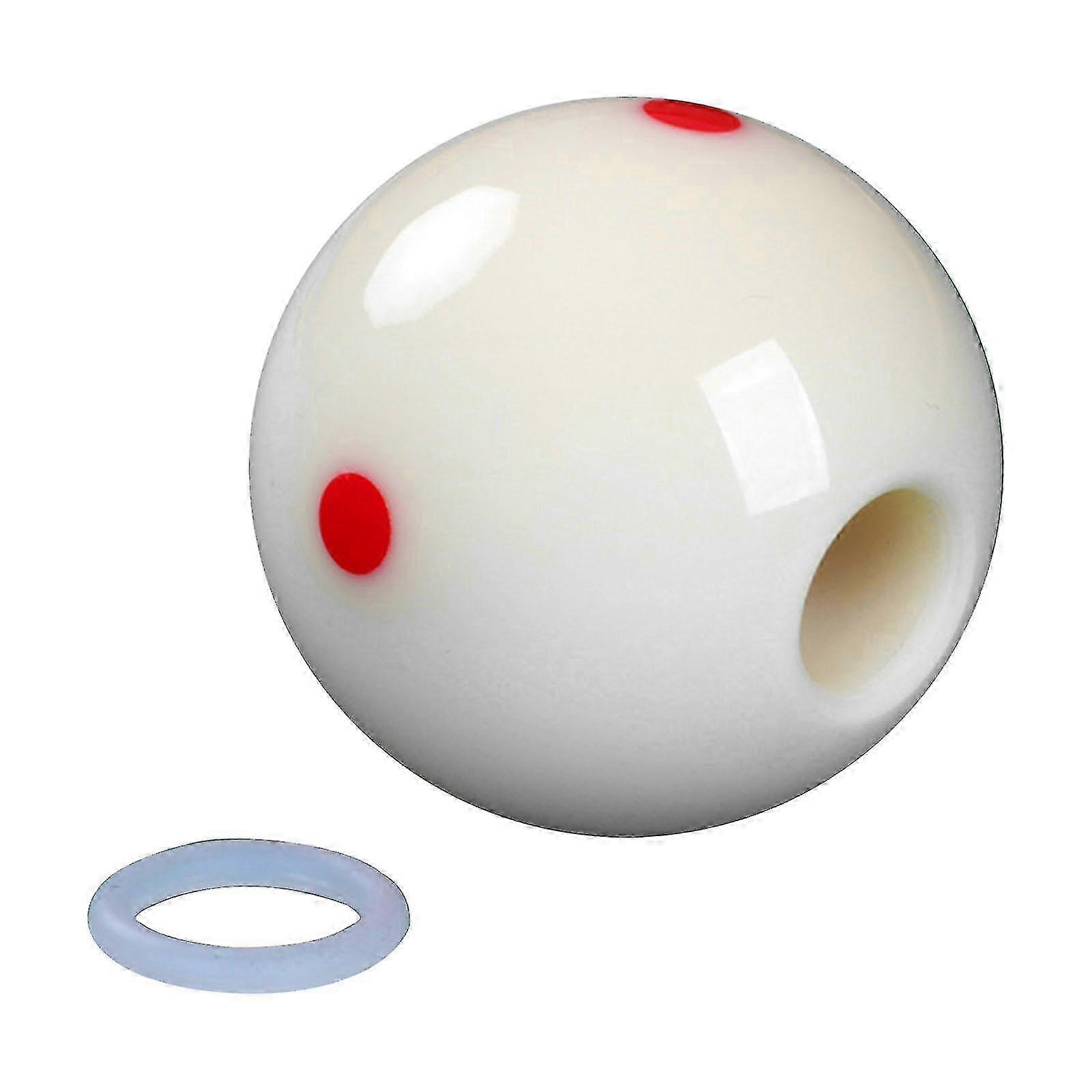 Billiards Stroke Training Aid with Pool Cue Ball and Hole Practice 25-26