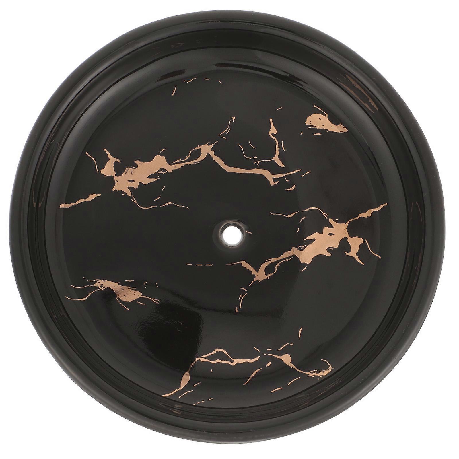 2Pcs Black Decorative Soap Dish for Multifunctional Bathroom Storage