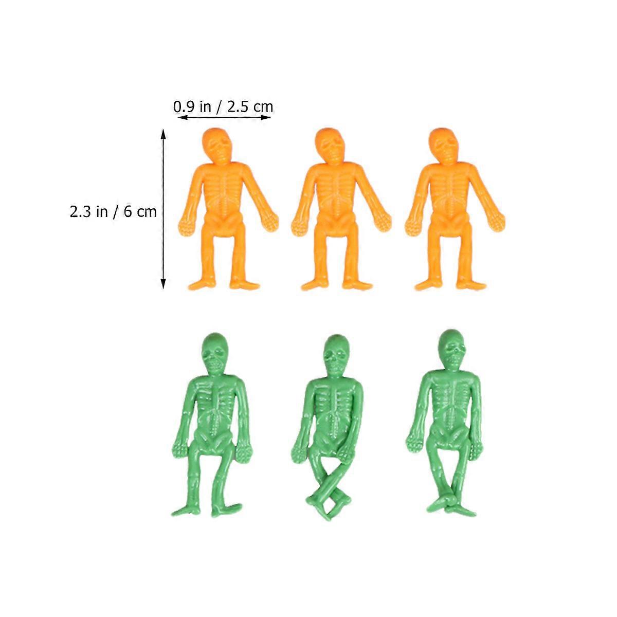 Funny Toy Halloween Skeleton Man for Joy 48Pcs Pack