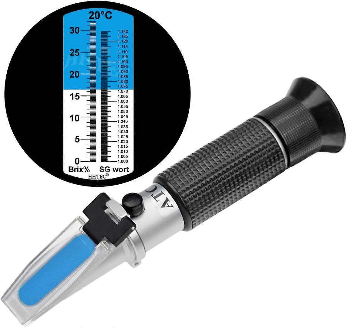 Refractometer, potential alcohol content of wine vine: 0-25% sugar: 0-40% with