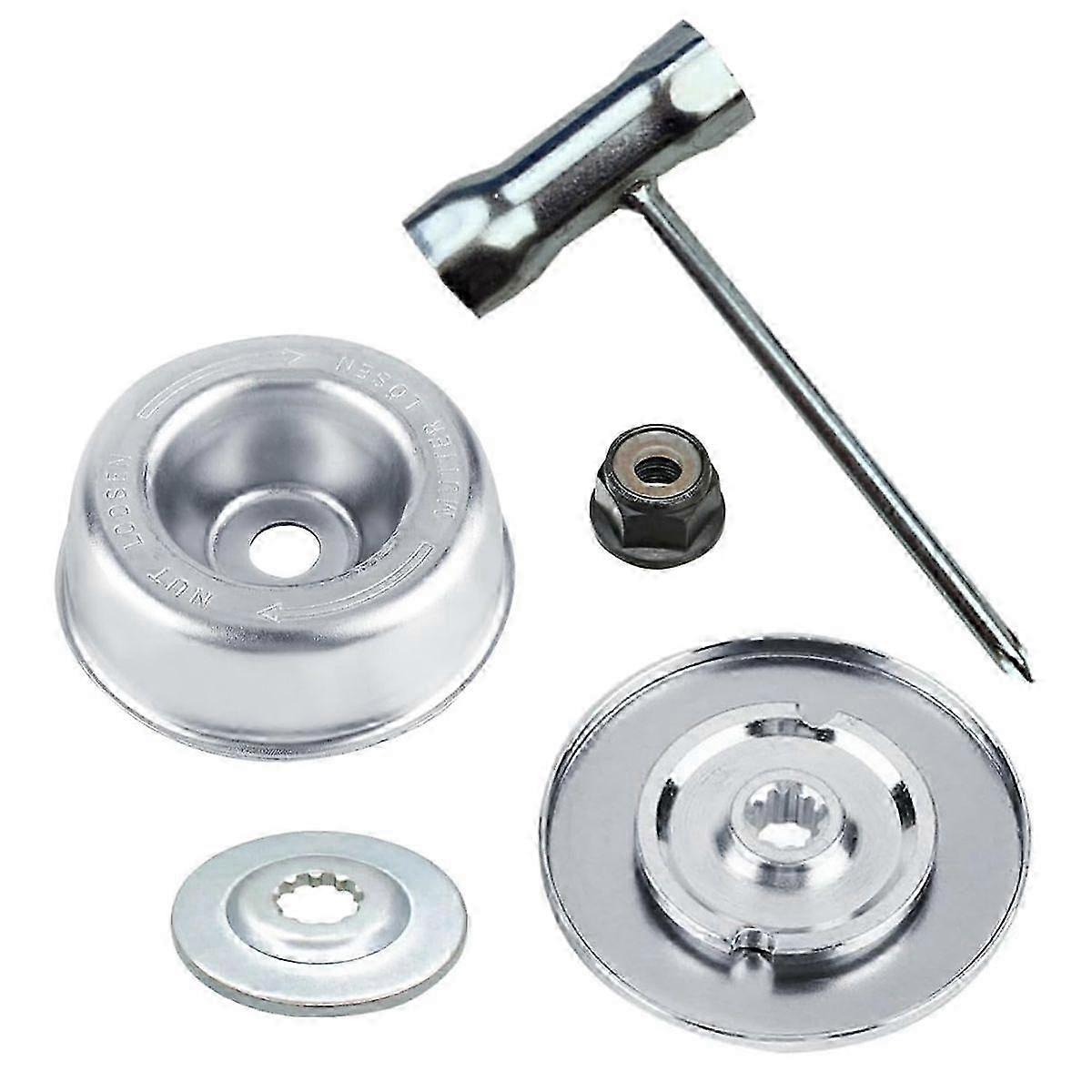 Set of tondeuses accessories for STIHL FS55 FS56 FS120 FS130 FS130R FS200 FS200R FS250, high quality metal Lame for STIHL dbroussailleuse Lame fixing