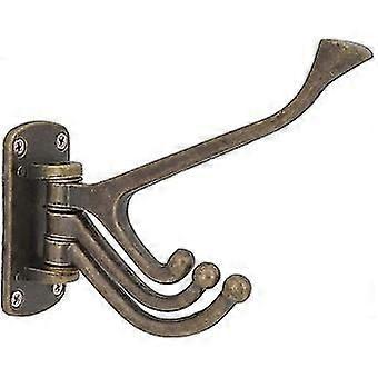 Vintage Cast Iron Wall Hooks Decorative Rustic Swivel Coat Hooks Decorative Wall Hook Hat Rack Hangers