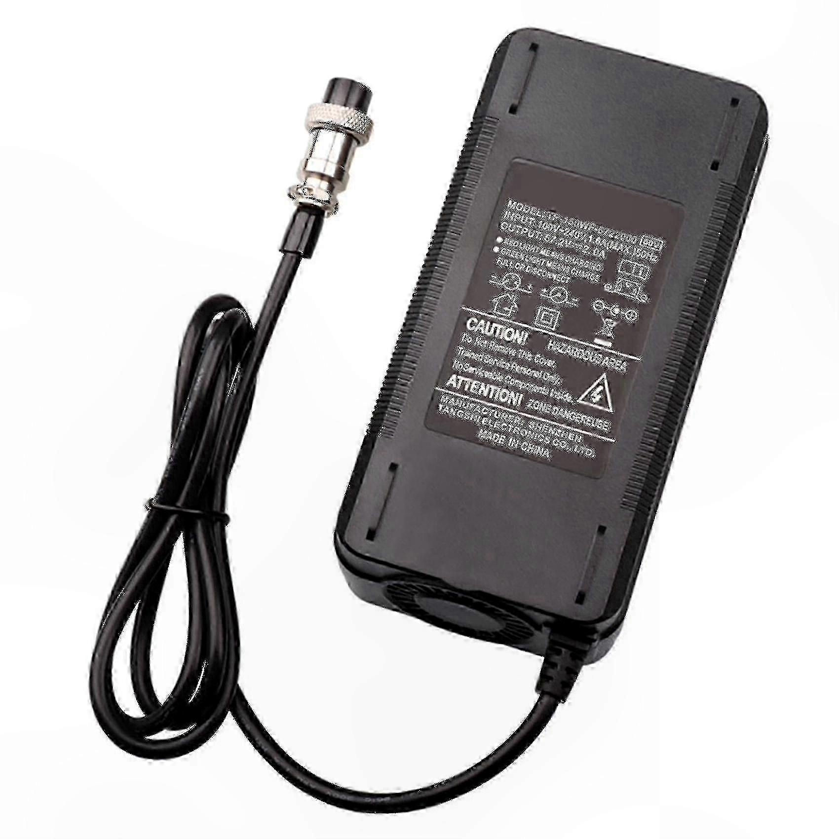 Lader for 60V 16S elsykkel og enhjuling litiumbatteripakke, 67.2V 2A Li-ion ladeløsning