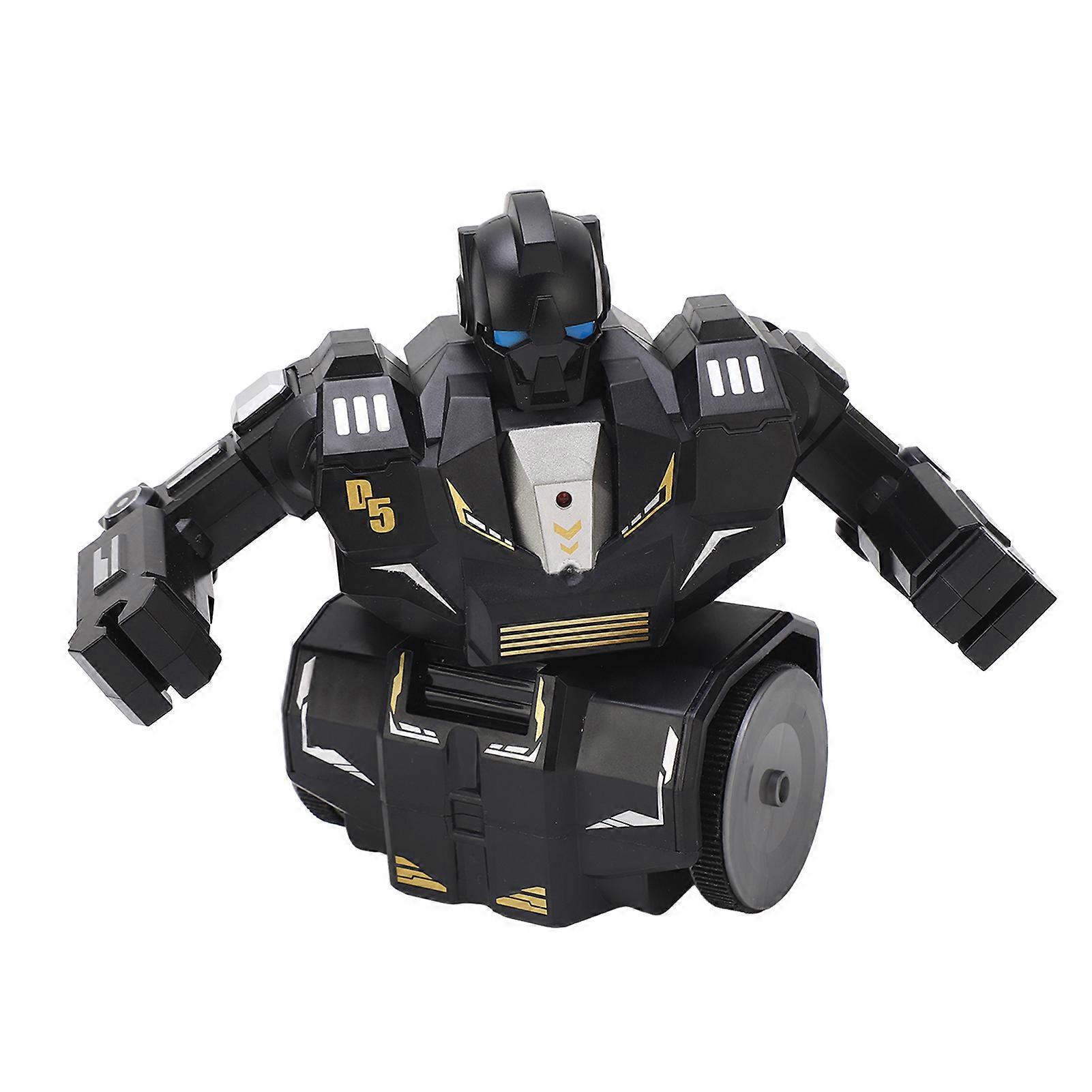 Remote Control Fighting Robot Toy with 2000mAh Battery Black