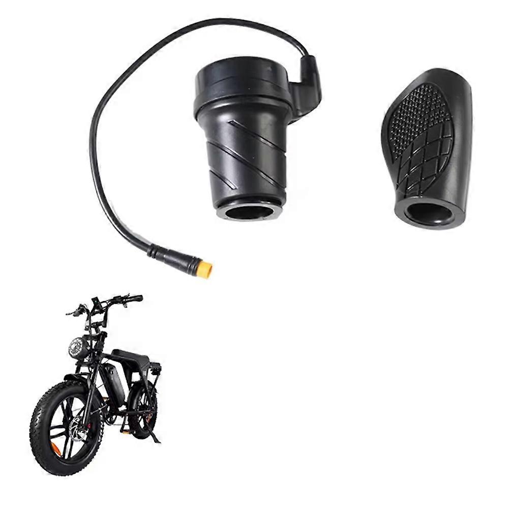  Front Twist Throttle for OUXI V8 Fat E-Bike Ensuring A Seamless Replacement Experience for Bike Enthusiasts