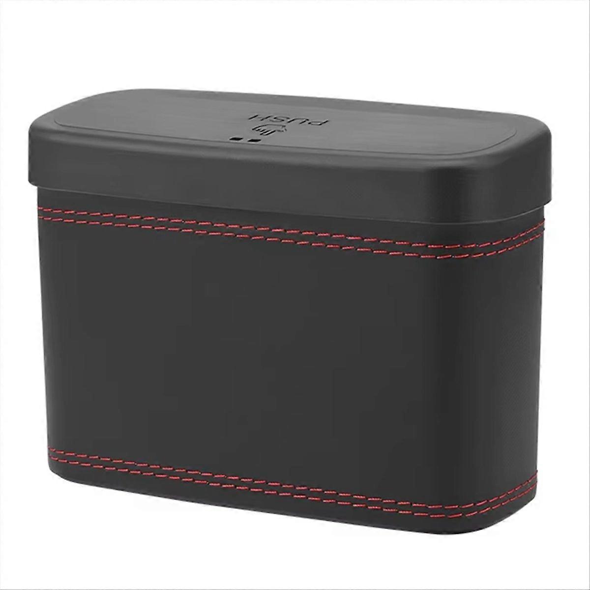 Car Trash Bin - Hanging Vehicle Garbage Dustbin, Square Pressing Type
