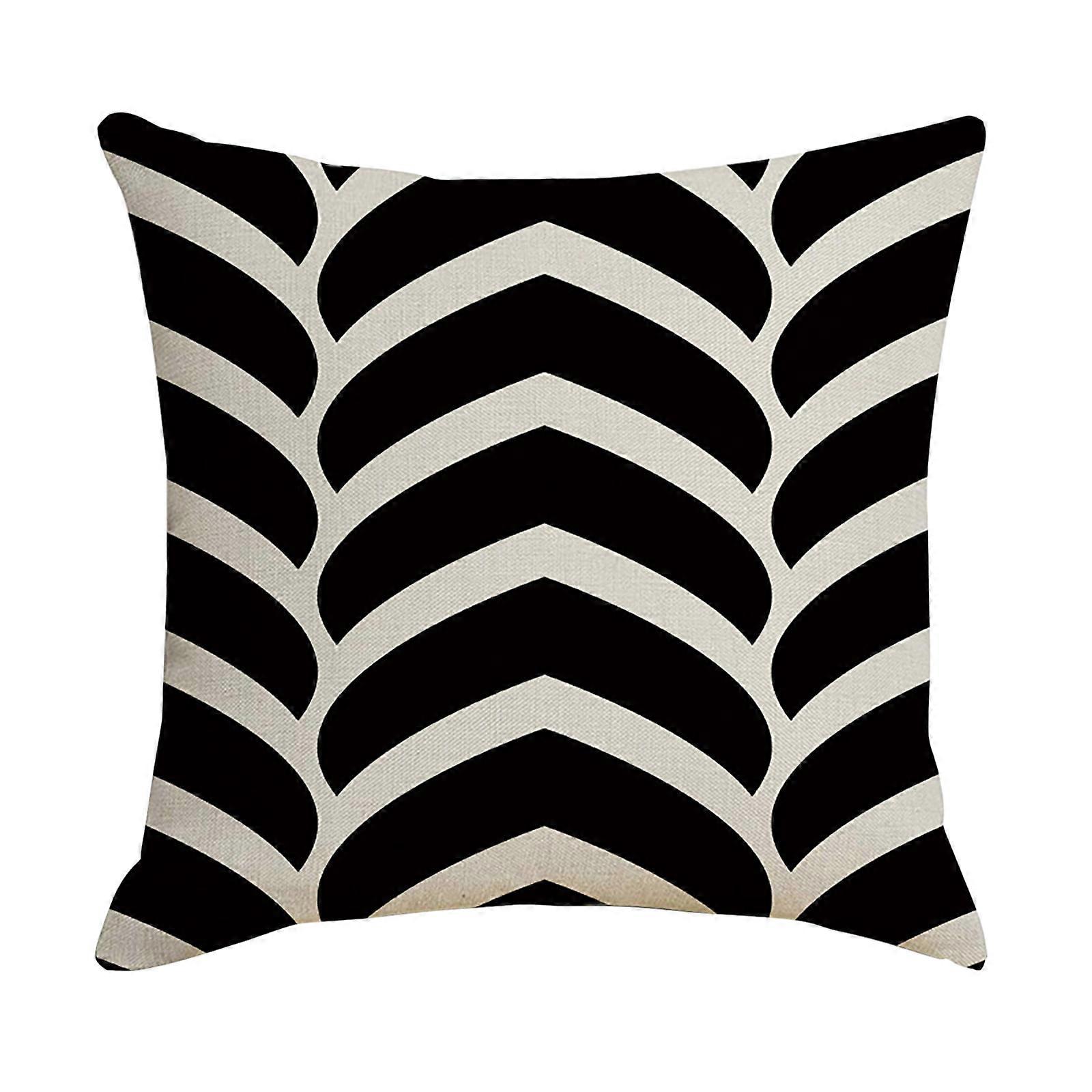 zttd black white waterproof hugging pillow household design pattern sand pillow a