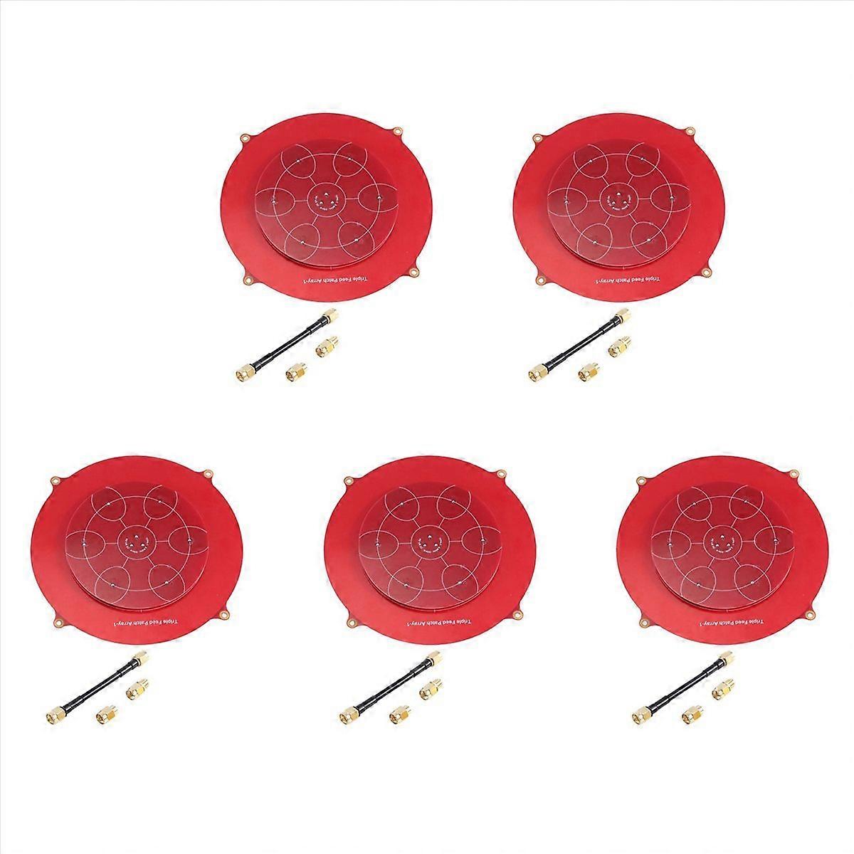 150mm Triple Feed Patch 5.8GHz 14DBi Pagoda Array FPV Antenna