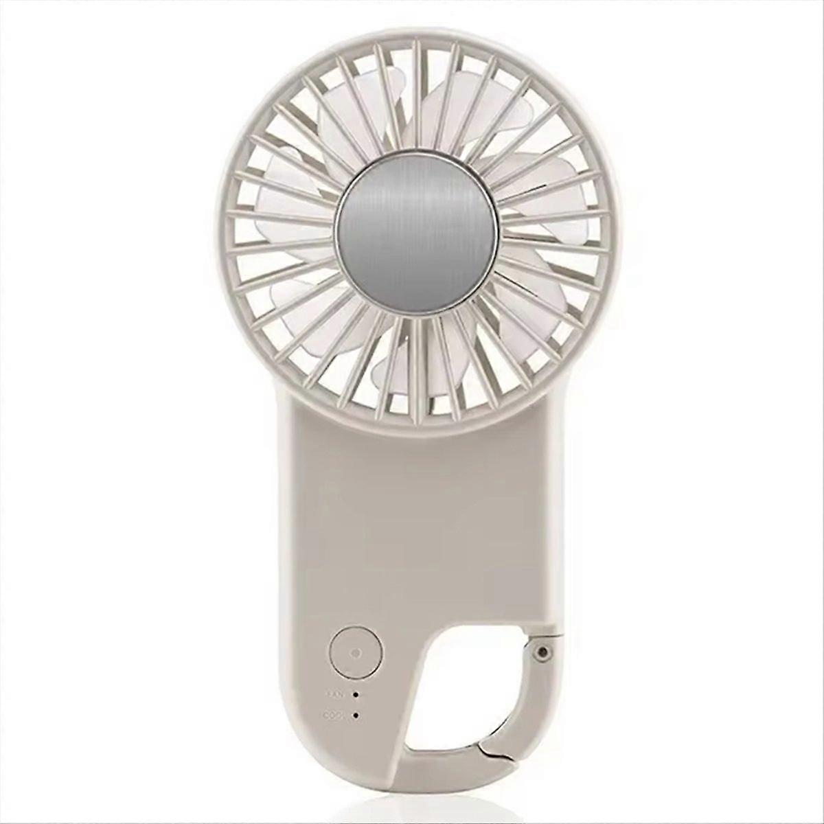 Mini Personal Fan - Portable Handheld, USB Rechargeable, 3 Speeds