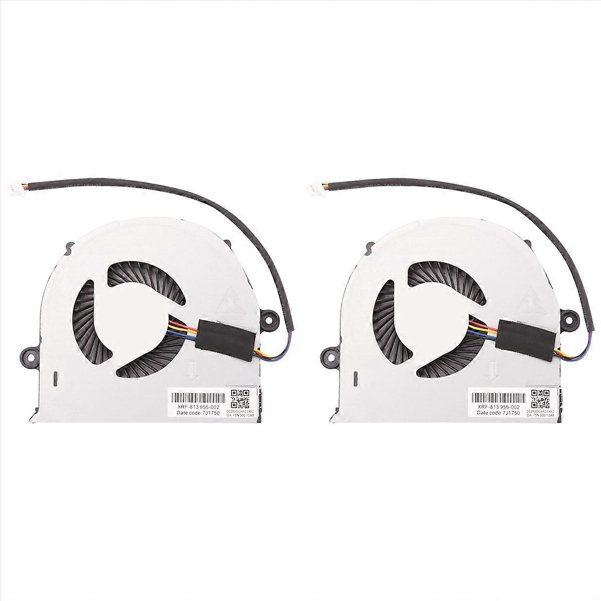 2PCS CPU + GPU Cooling Fan for Asus ROG Strix GL503 GL503V FX503 12V