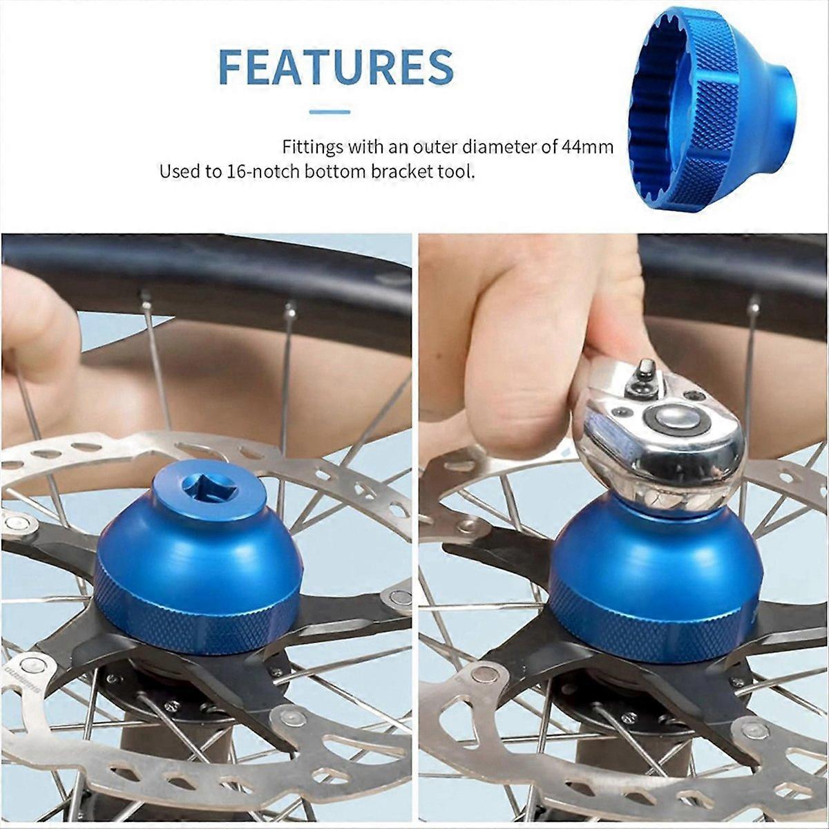 2pcs Bottom Bracket Removal Tool BBT-69.2 Slot Bottom Support Tool