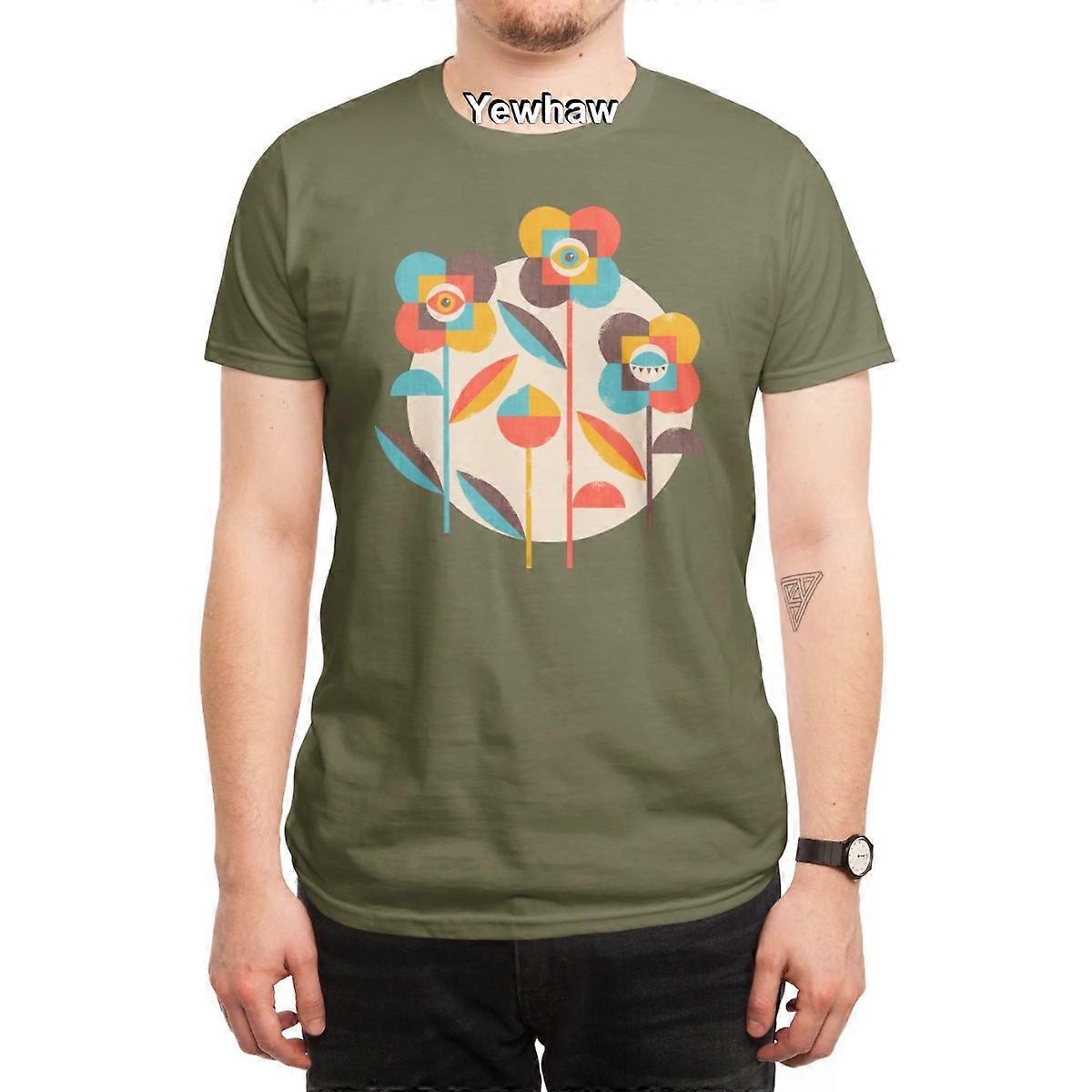 Retro tričko Floral Fusion