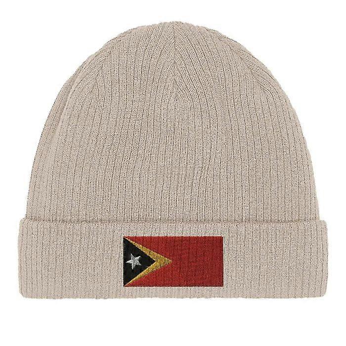 Beige East Timor Flag Bonnet