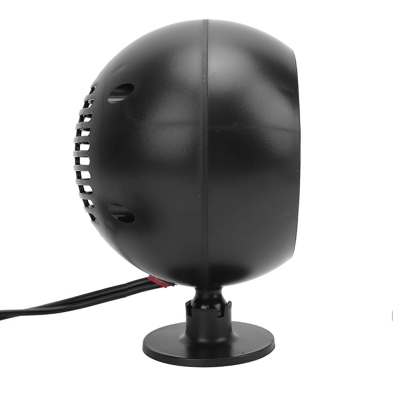 Star Planet Car Heater Fan Portable Defrost Defogger Fast Heating Car Space Heater for Vehicle Black 12V