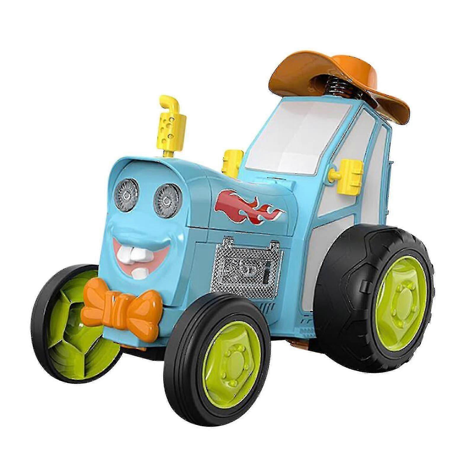 Crazy Jumping Car 360 Rotating Stunt Toy Car Wireless Remote Control Dancing Light And Music