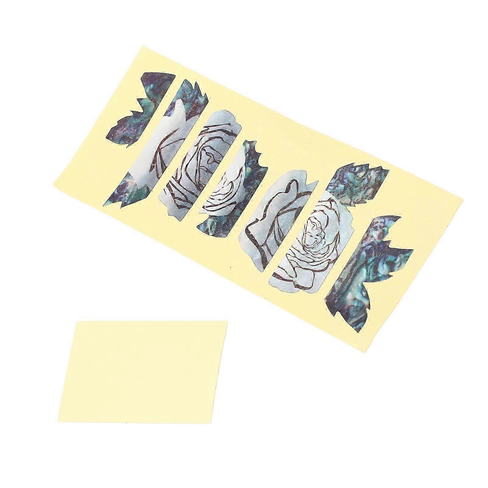 Decorative Patterned Stickers for Guitar DIY Customization - Ultra Thin Design