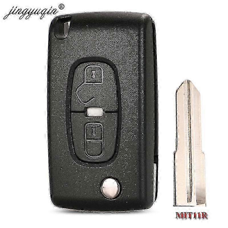 プジョー 4007 & 4008 キーフォブシェル、フリップリモートブレード用 Ce1731