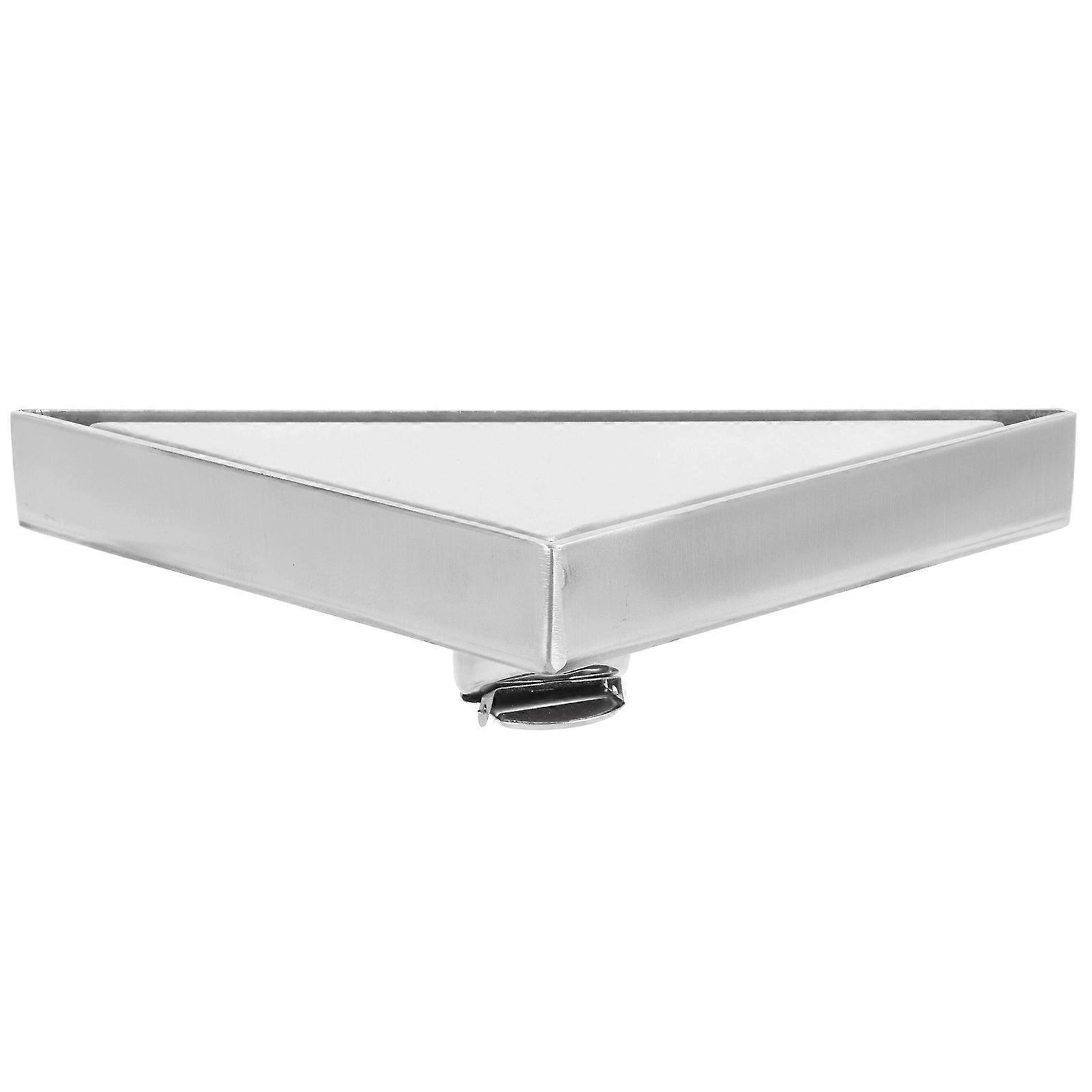 Concealed Floor Drain Triangular Corner Drain Set for Home Balcony Bathroom Shower Room