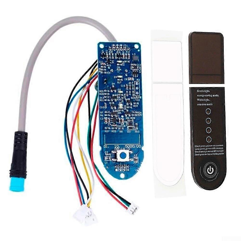 Pro Electric Scooter Dashboard Replacement With Circuit Board And Switch Panel For Pro 1S And Pro2 Models