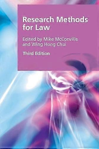 Research Methods For Law Paperback