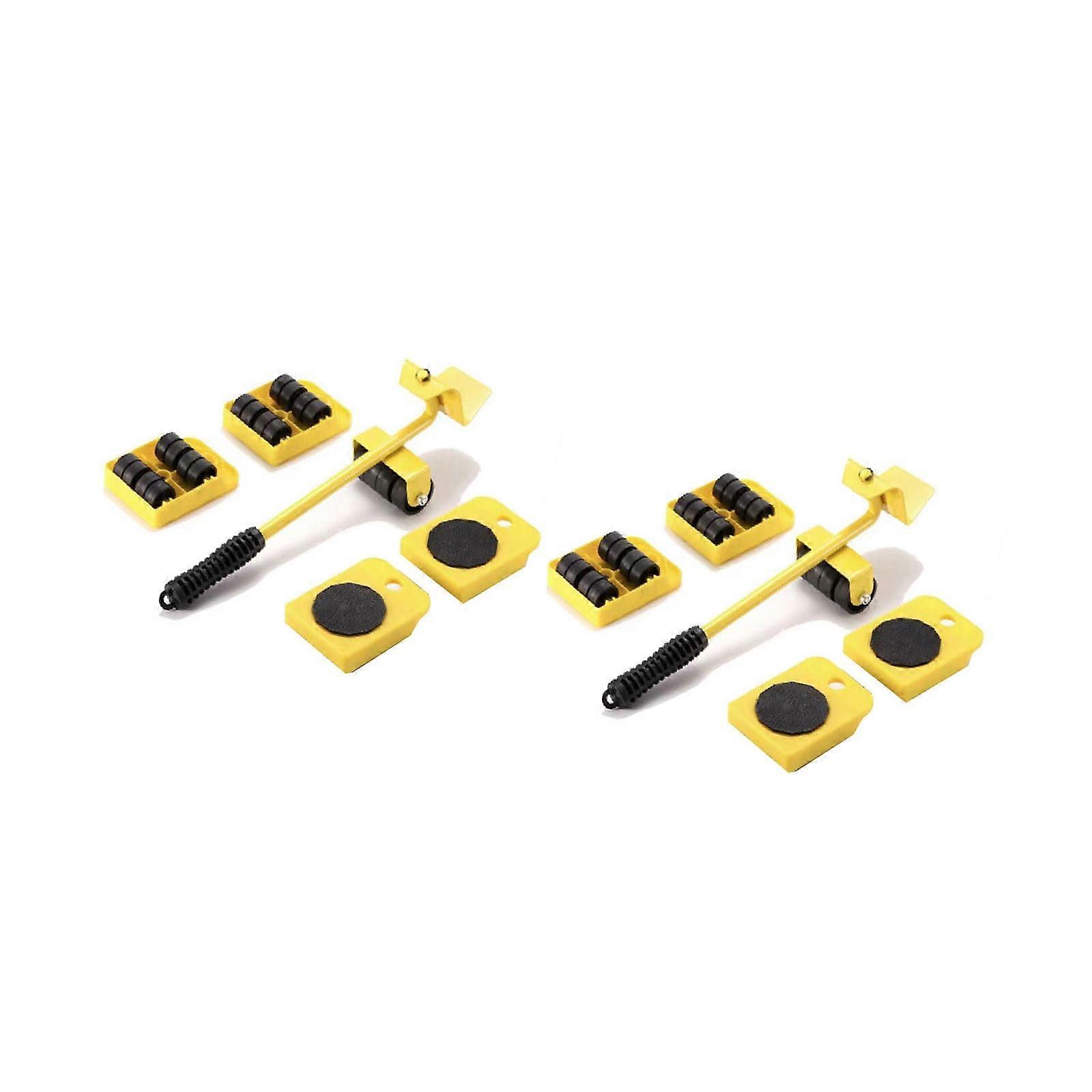 Furniture Lifting Tool Set For Moving Heavy Objects On Hardwood Floors And Carpets  EasytoUse, Yellow