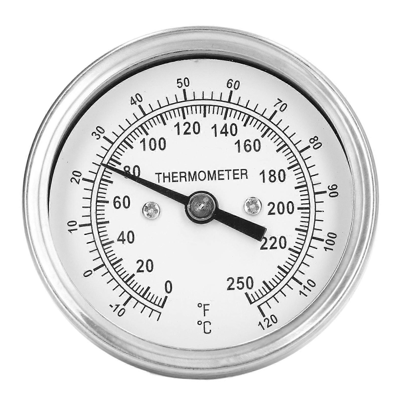 ?18?120 celsius  Dial Thermometer Barbecue Oven Bimetallic Thermometer Pointer Type Temperature Gauge