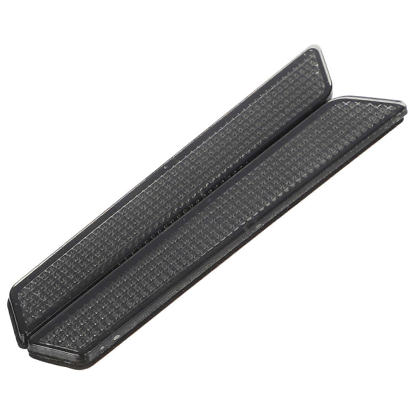 Durable Motorcycle Saddle Bag Reflector Inserts for Night Safety 1Pair