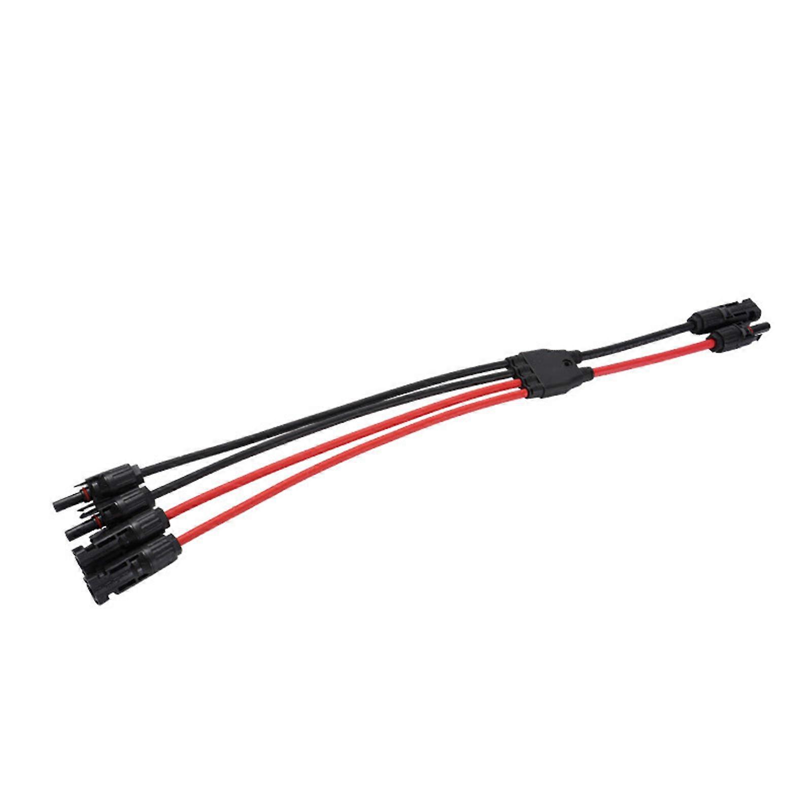 Electrical Photovoltaic Panel Cable Wire Connector 1000V Y Branch Connector 2 To 4 Adapter Easy to Installation Multicolor