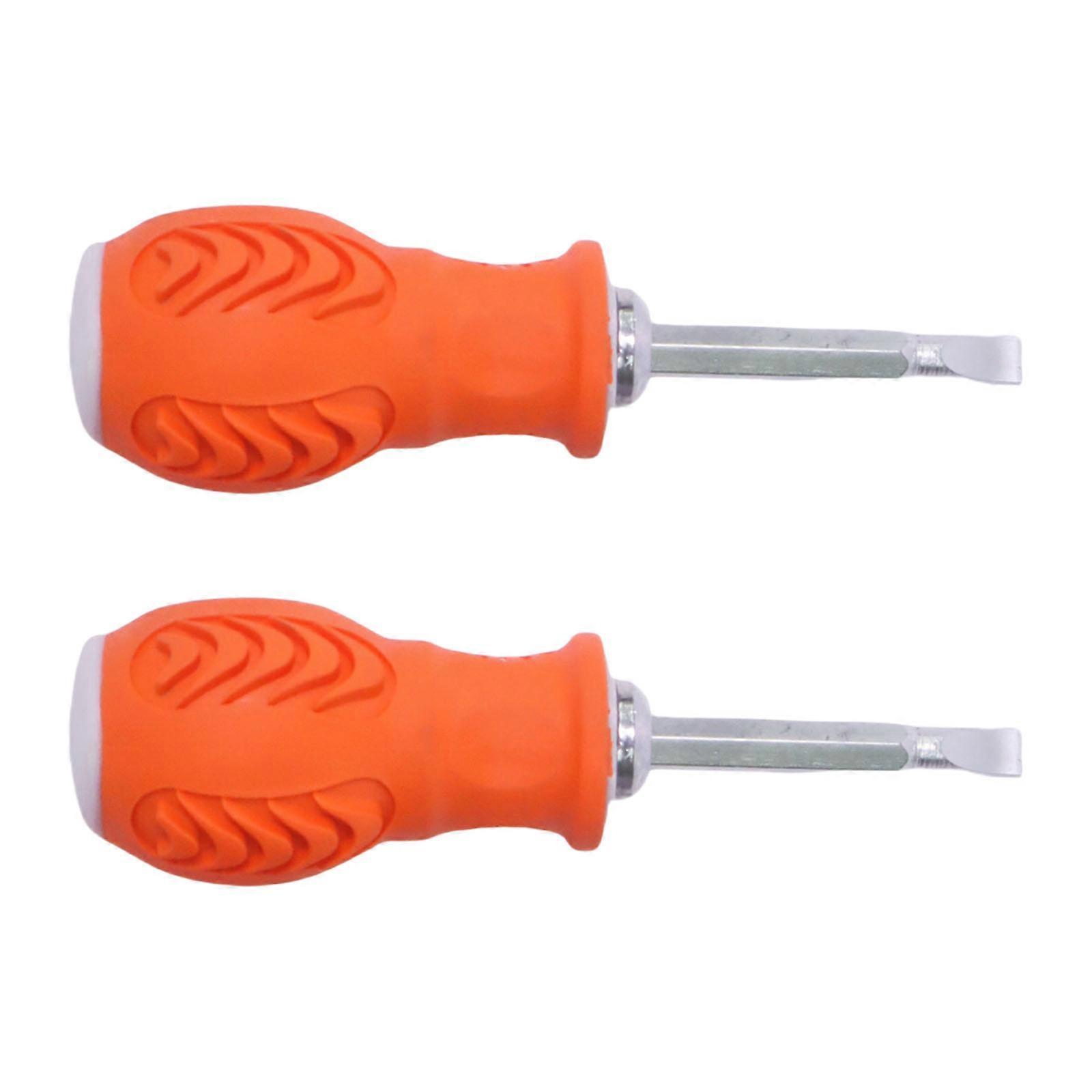 Steel Screwdriver With Magnetic Tip And Ergonomic Handle For Industrial Applications And Home Maintenance Multicolor