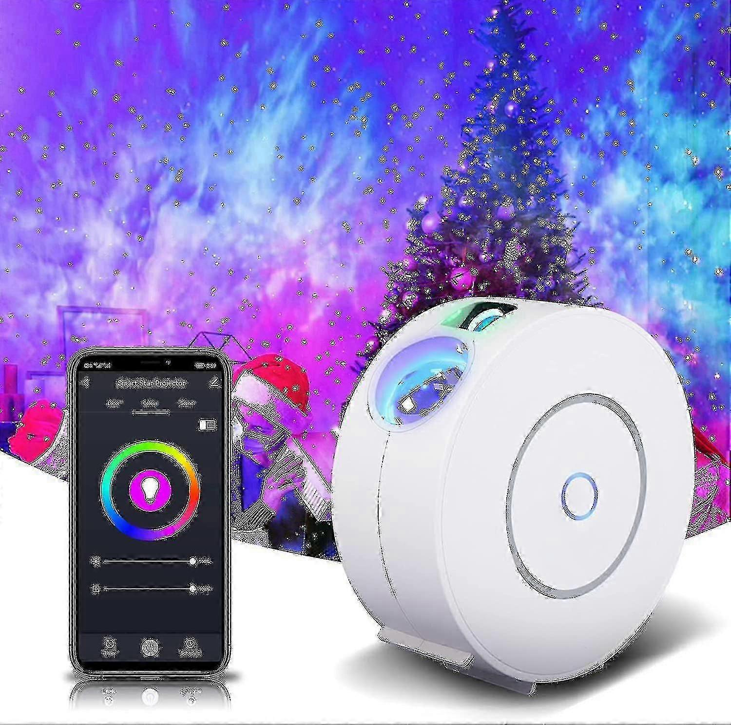 Smart Star Projector Home Planetarium Projector With App Control | 24h Timer Modes | Adjustable