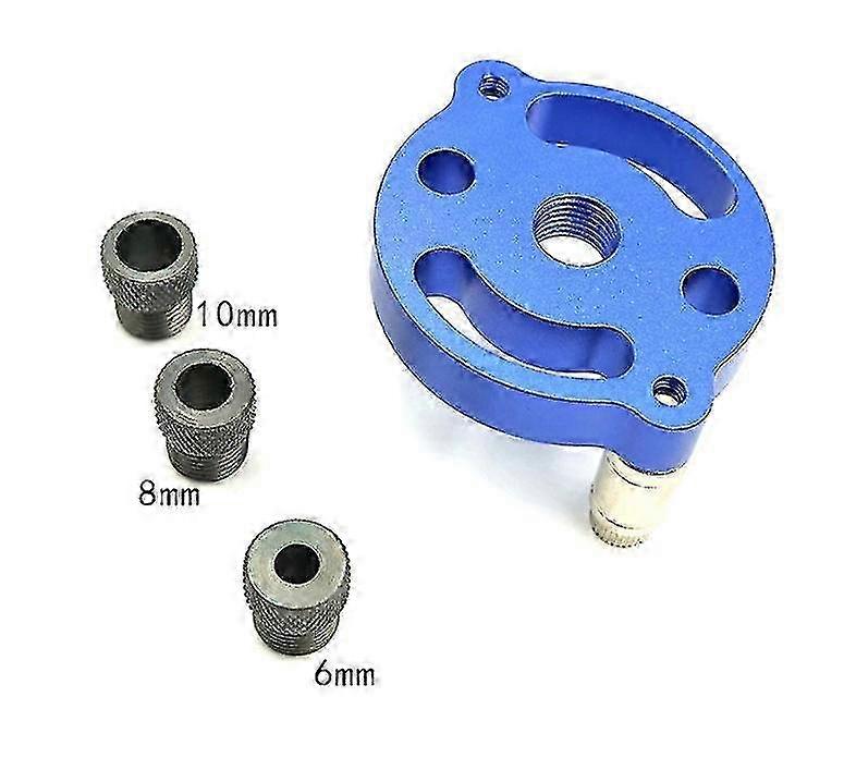 Durable Vertical Hole Punch Locator Self Centering Drill Template Guide 6/8/10mm