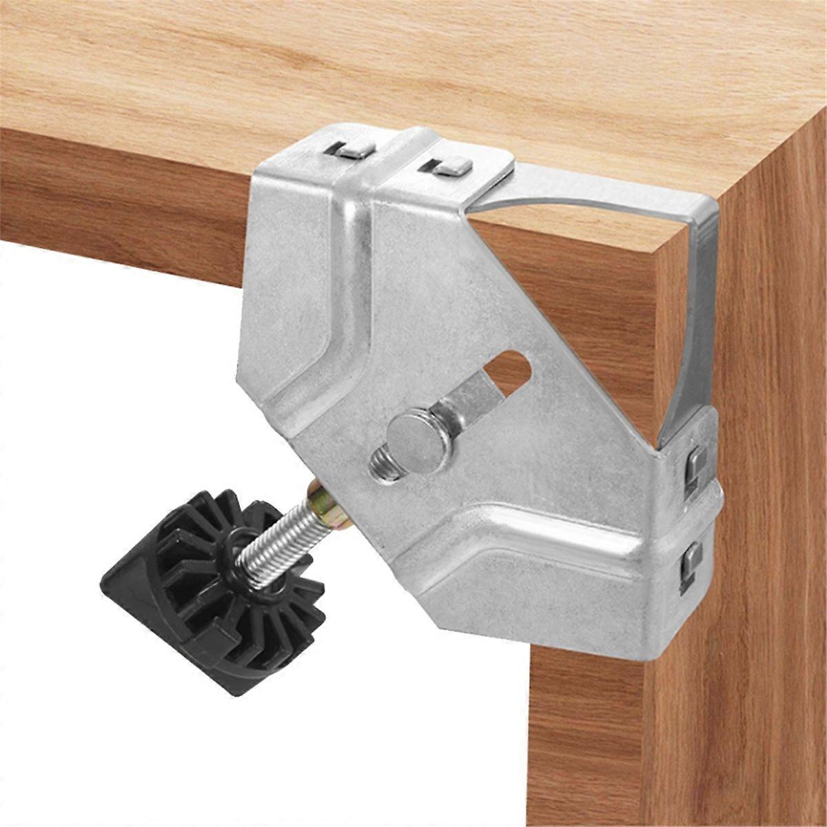 Metal Right Angle Clamp Quick Clip Auxiliary Corner Clamp Locator Adjustable 90 Degree Fixing Clamp 