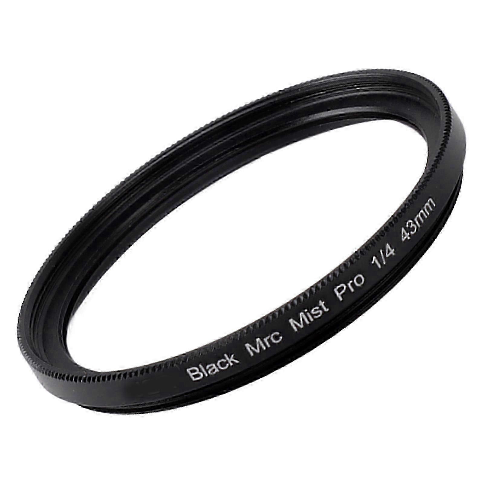 Black Soft Filter 1/4 Portrait Hazy Waterproof Oil Resistant Camera Lens Filter for Video Scenery 43MM