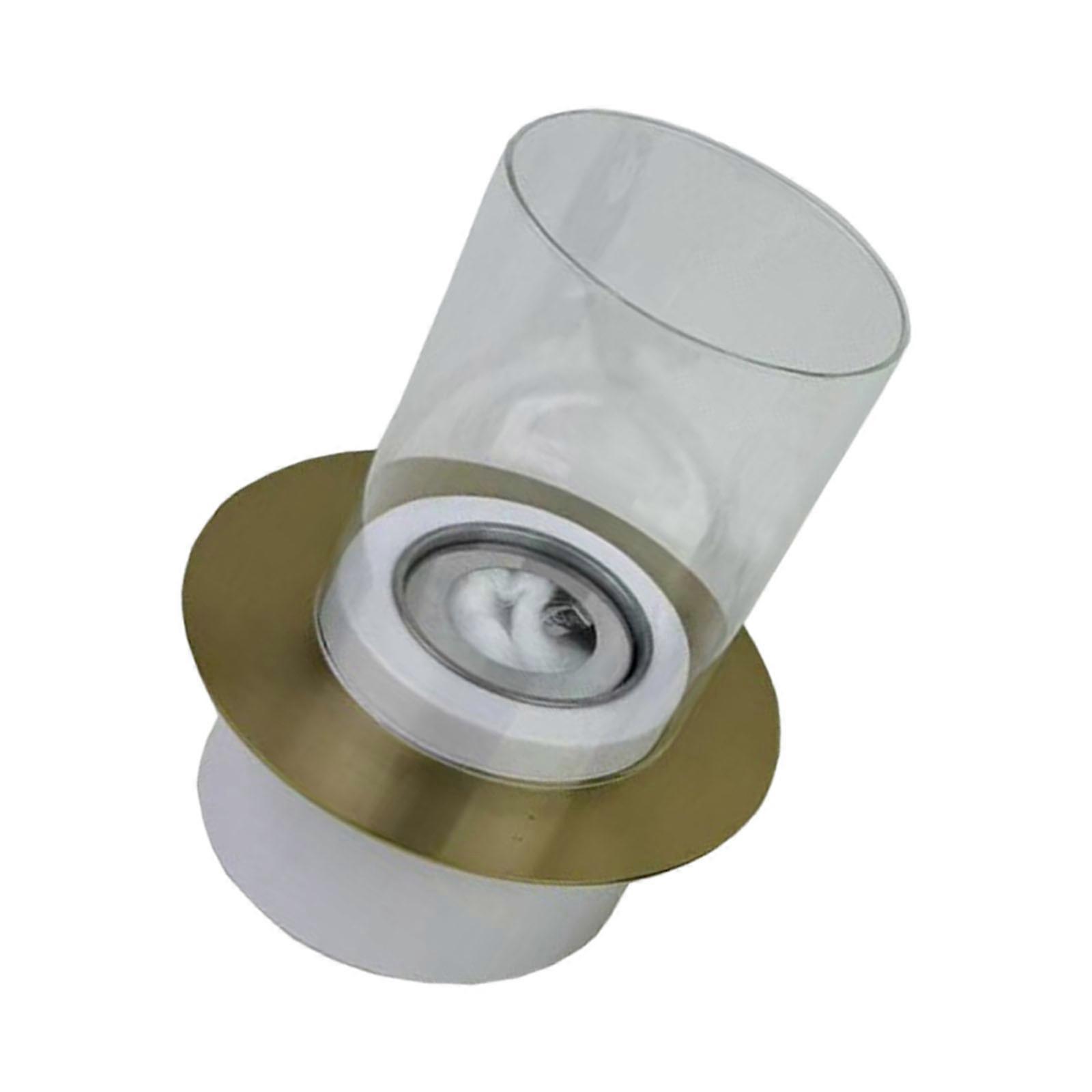 Energy Efficient Lightweight Windproof Flame Lamp Heater Quick Heat Distribution Suitable for Terraces and Camping Use  White