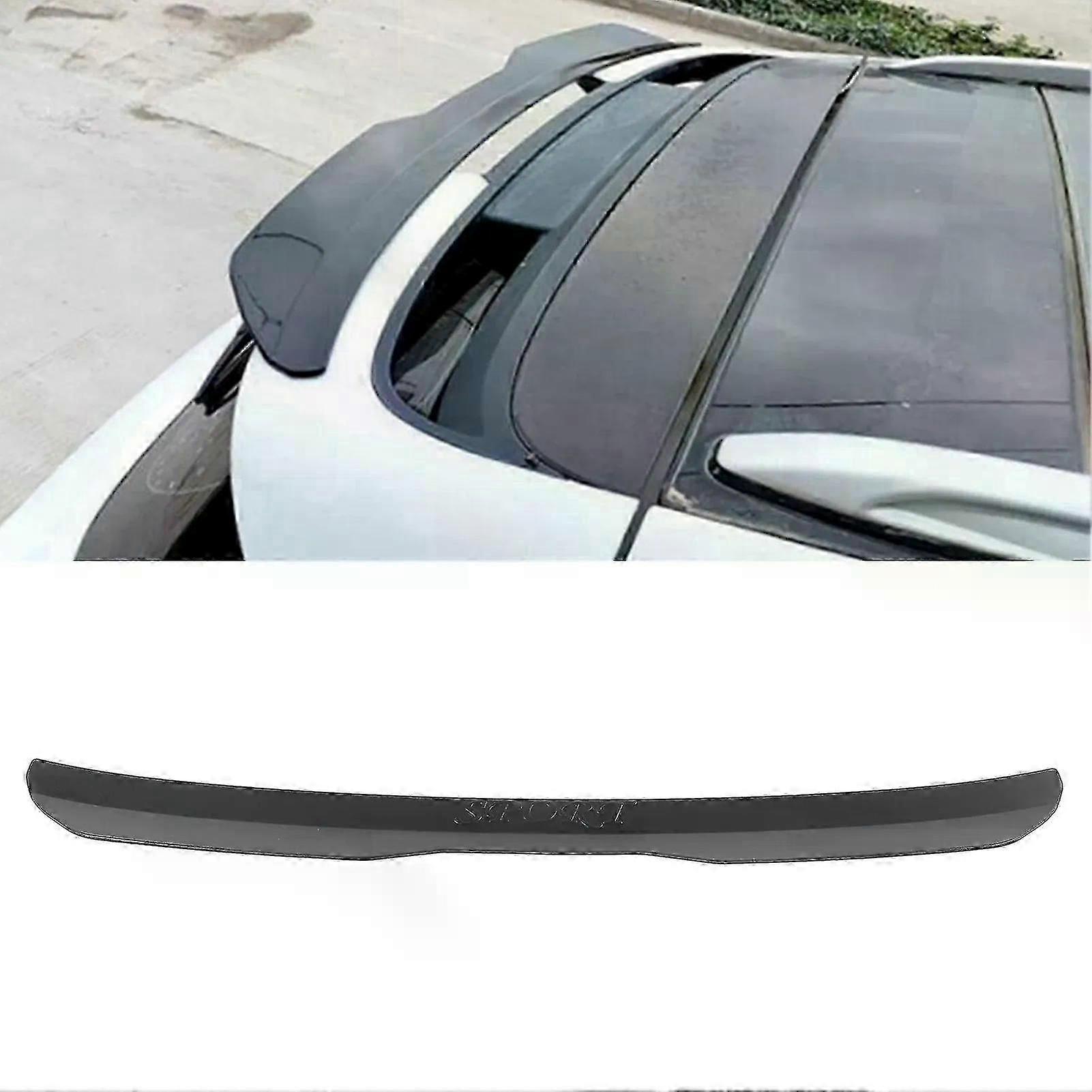 99cm Universal Rear Roof Spoiler Wing for Seat Leon MK1-MK7 Models 2000+ with Two Compartment Design and Aerodynamic Shape