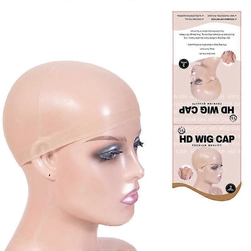 HD Lace Wig Cap for Women Breathable Lightweight Transparent Lace with Secure Elastic Fit