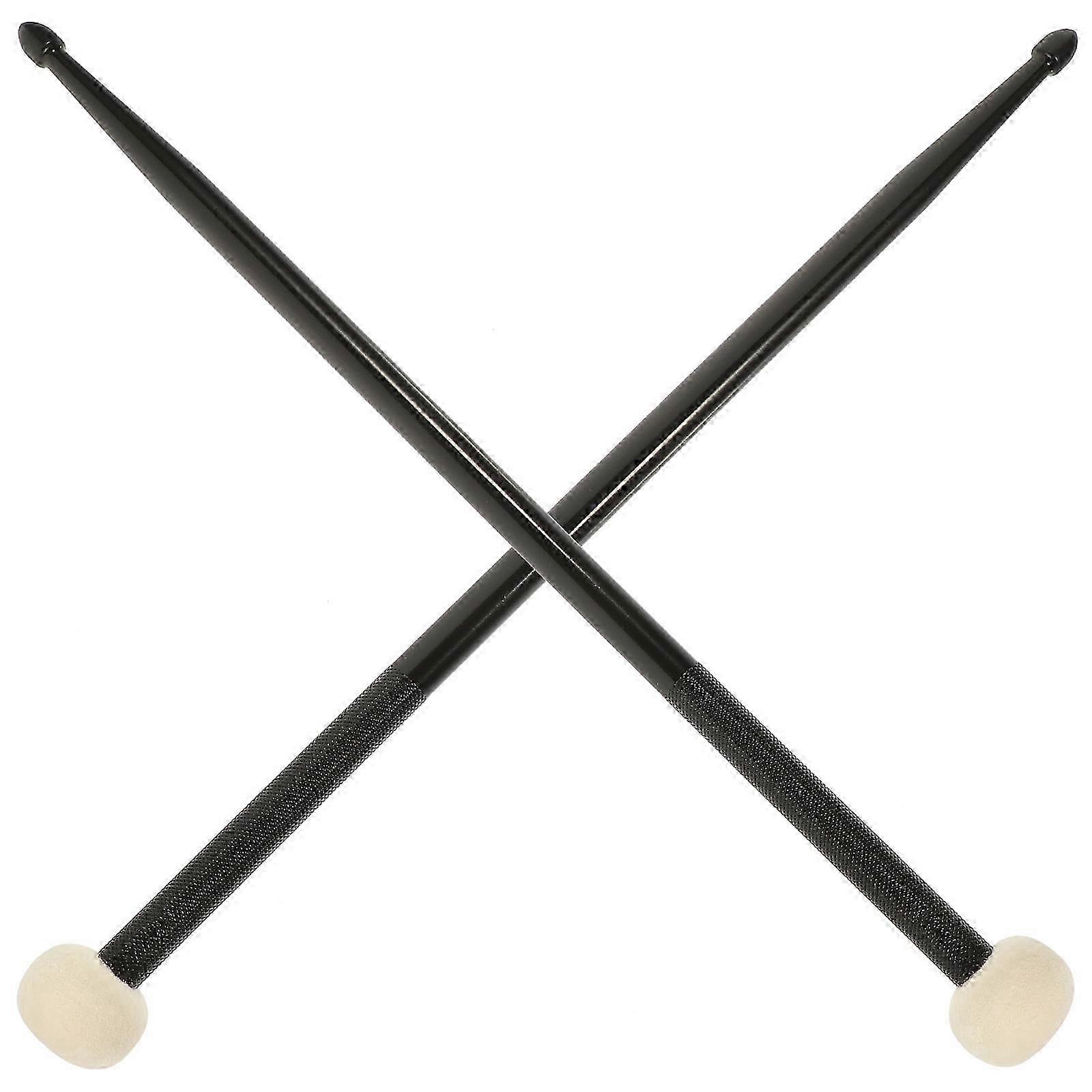 1 Pair of Professional Double-end Drum Sticks Practical Performance Drumsticks