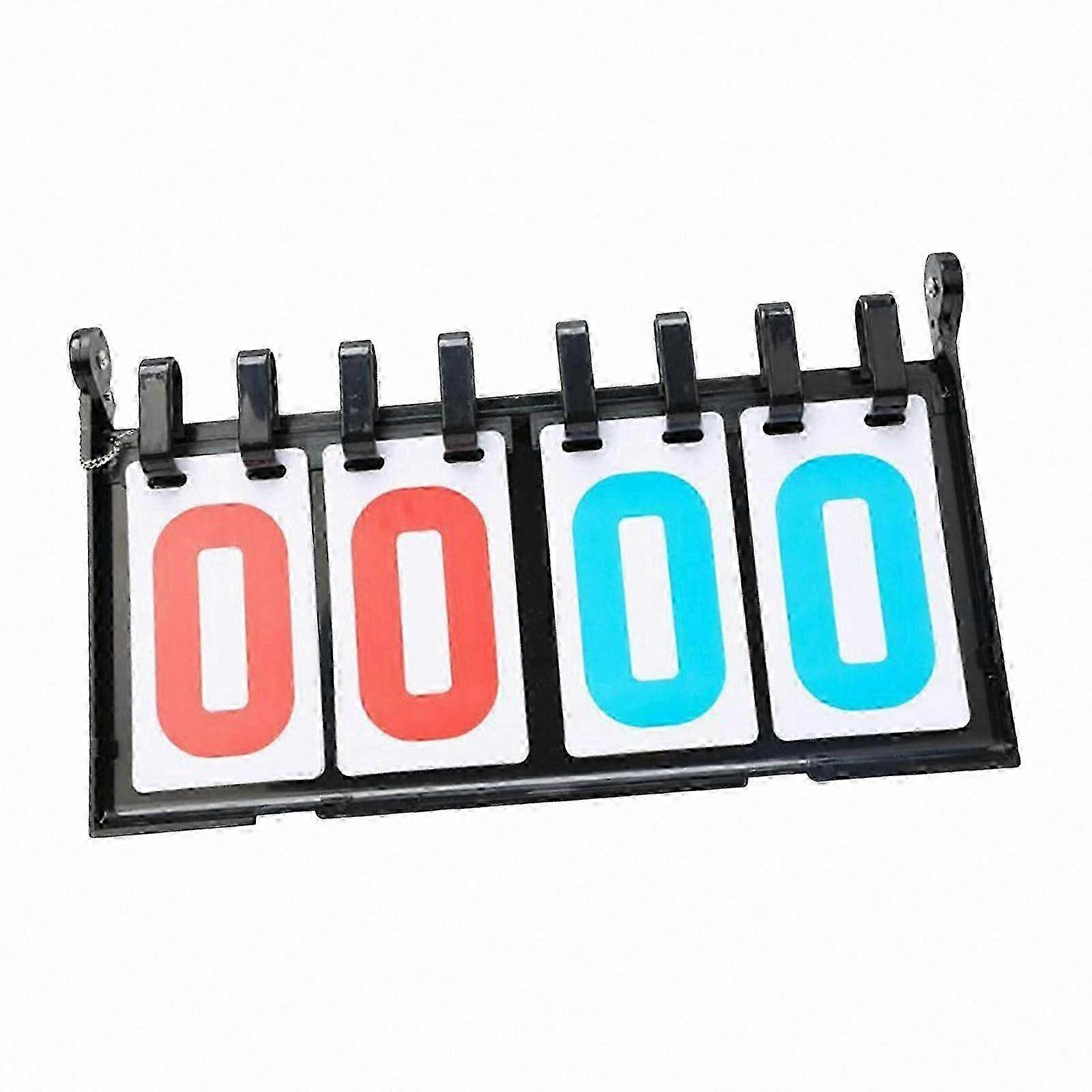 Portable Folding Game Tabletop Scoring Board for Competitive Play