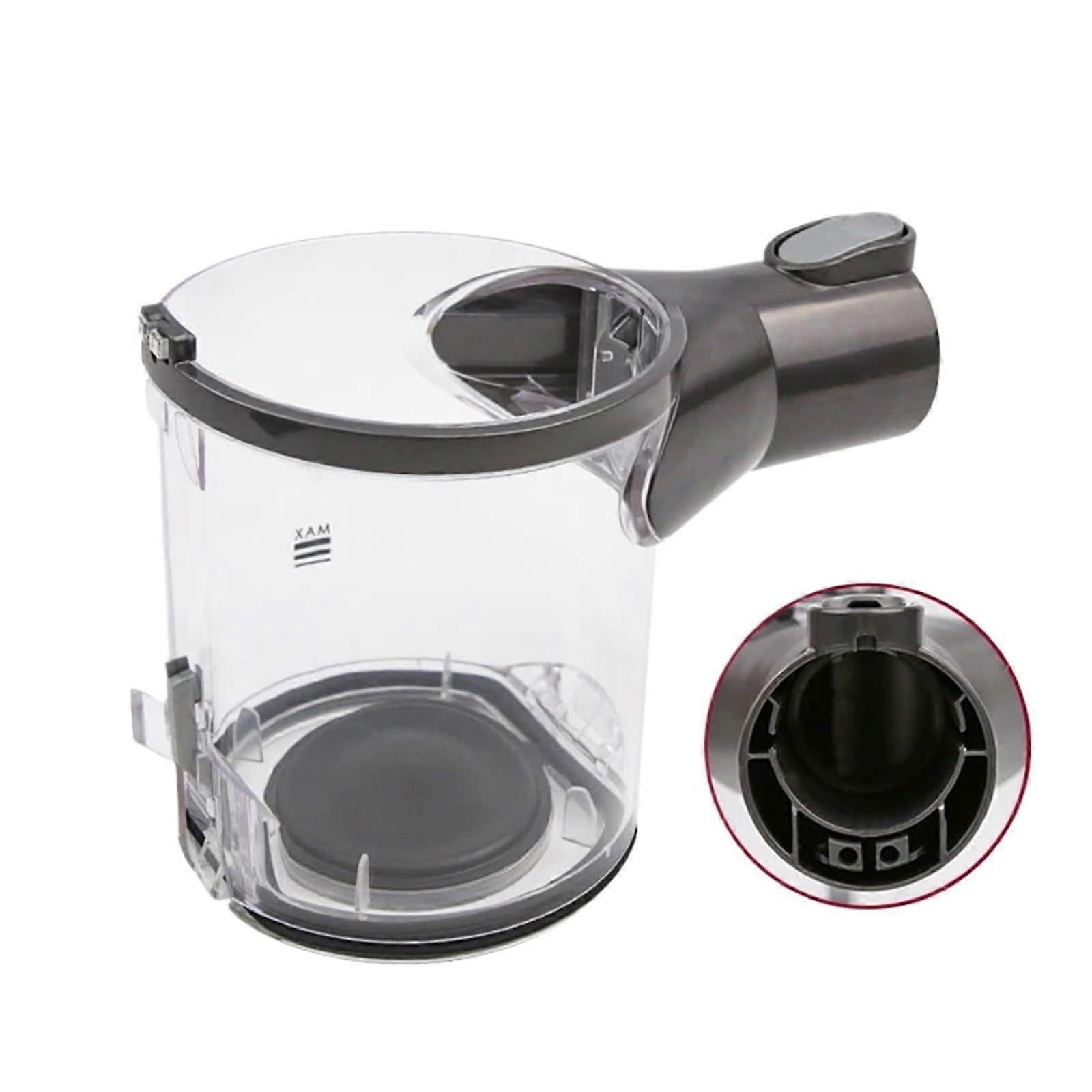 Vacuum Cleaner Dustbin Replacement Cup with Large Capacity and Easy Dust Disposal Gray