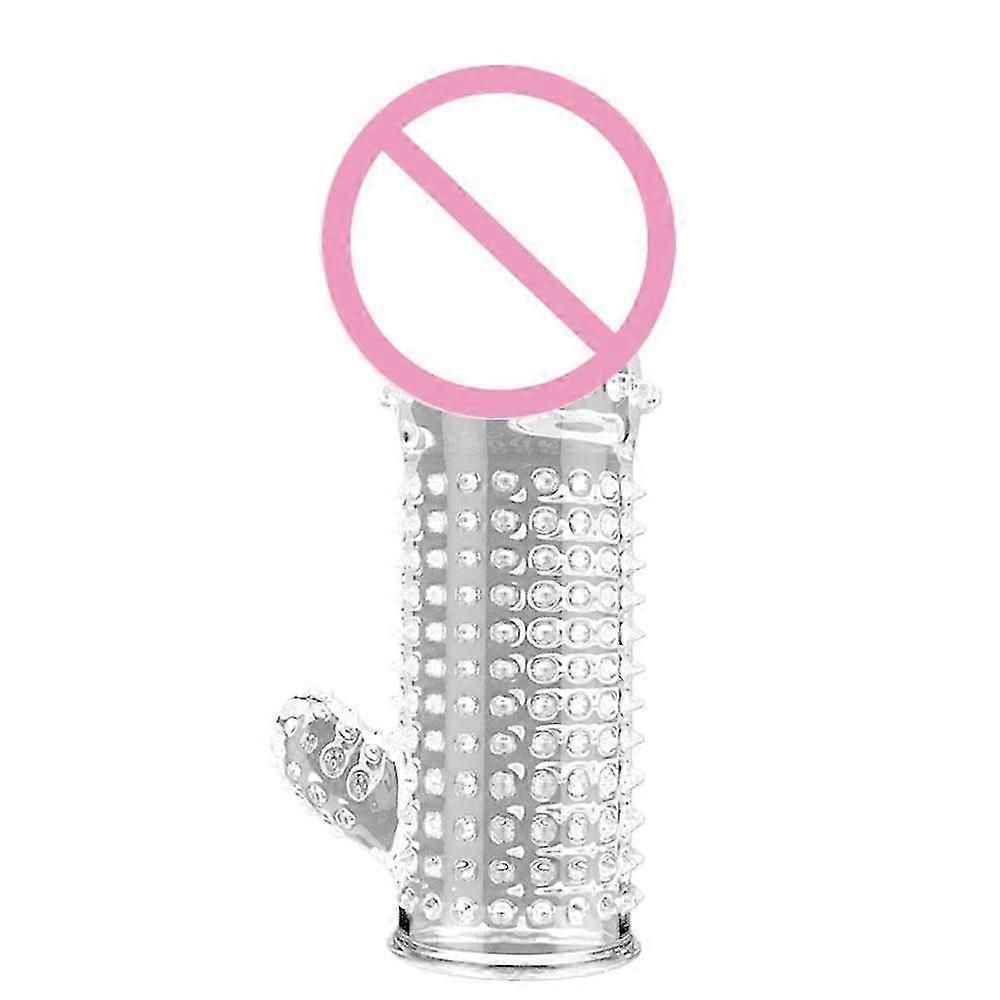 Männer Kondome Verdickt Längliche Kristall Wolf Zahn Set Männlichen Werkzeug