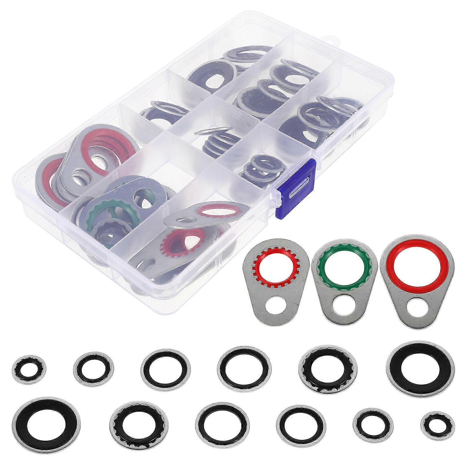Air Conditioning Compressor Seal Kit Air Conditioning Gasket for 1Set