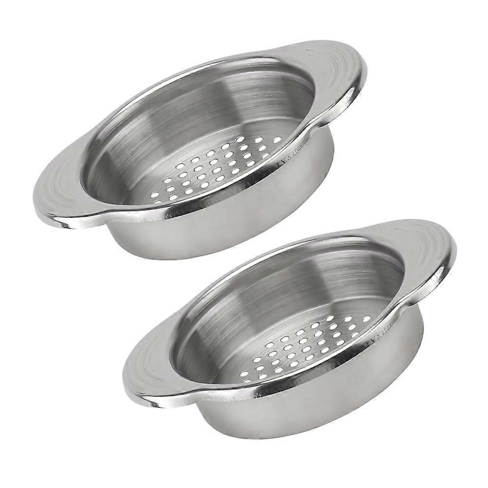2 Pcs Stainless Steel Can Strainer Practical Food Can Strainer Can Colander