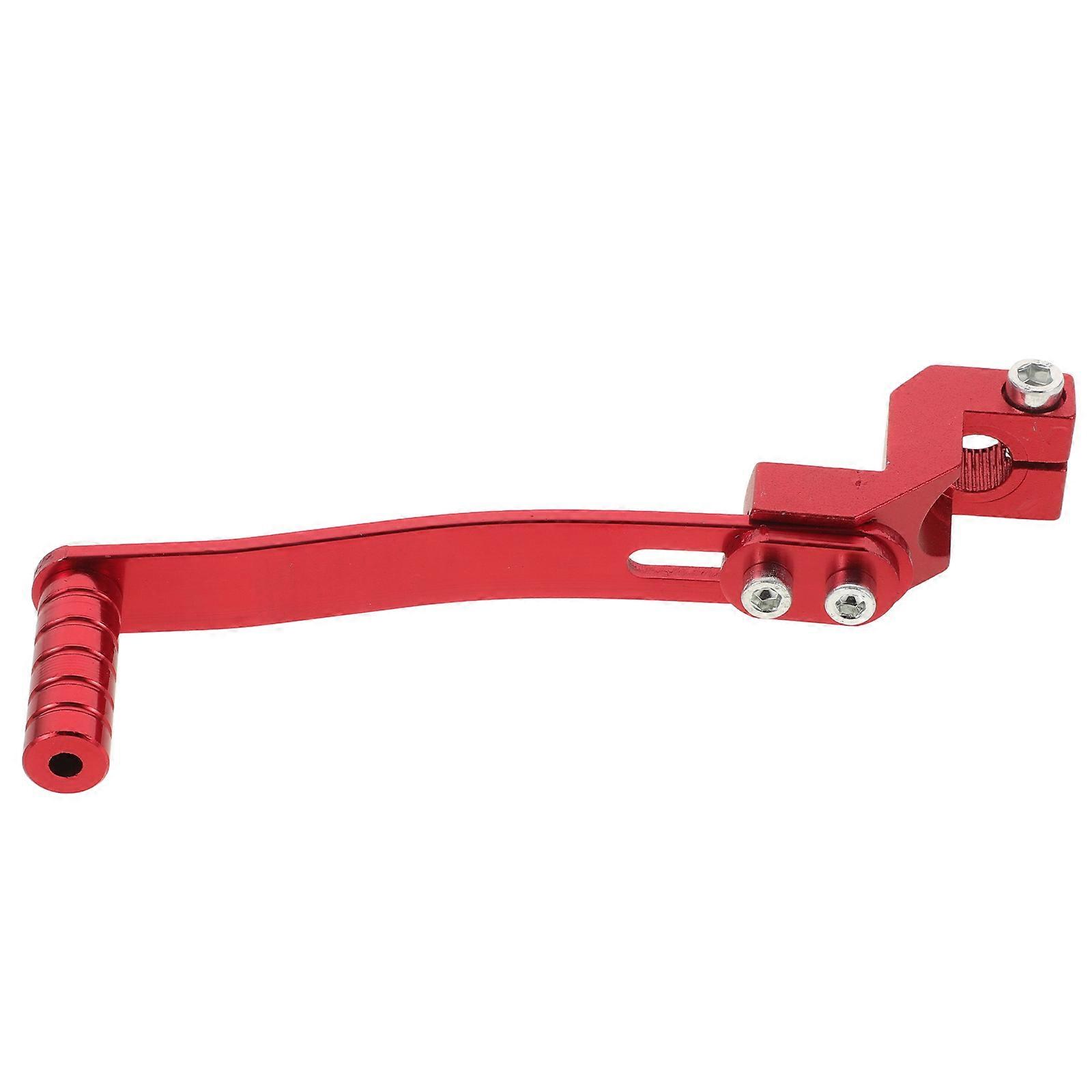 Aluminum Alloy Red Motorcycle Gear Shift Lever for Precise Gear Changing