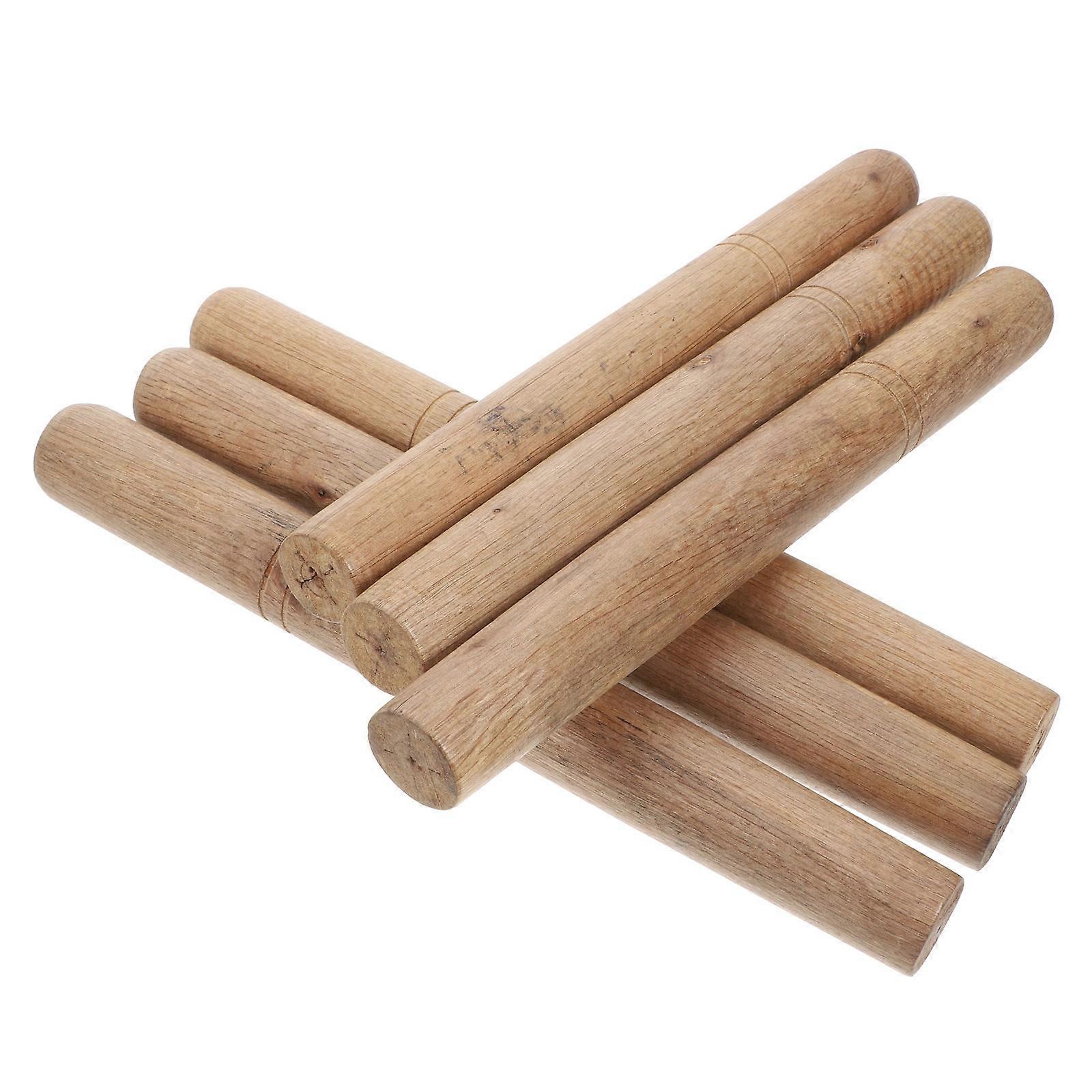 Replacement Hammer Handle Wooden Farm Tool Handle for 6Pcs