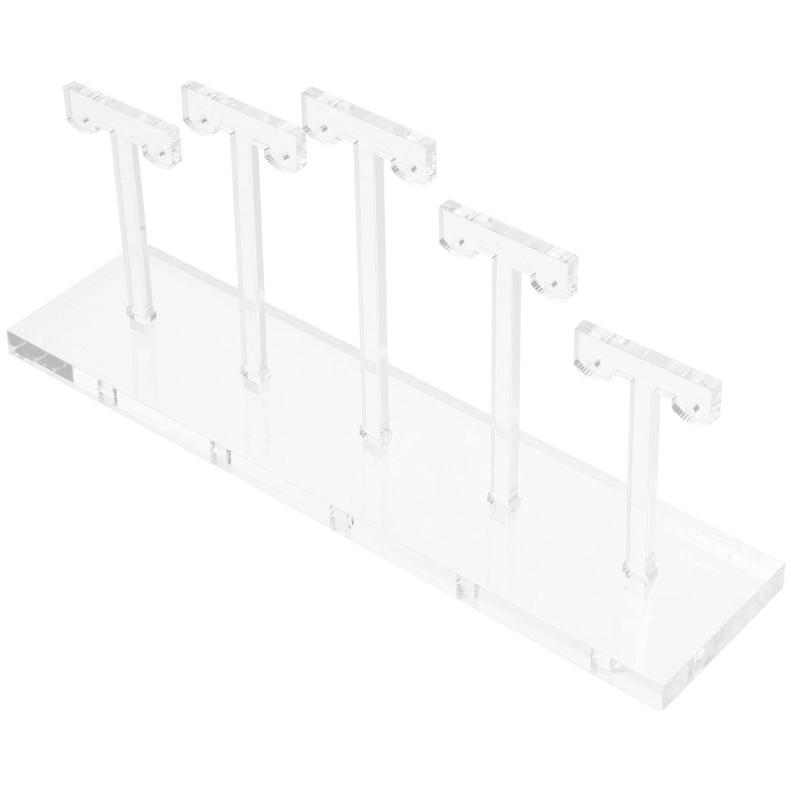 Multi-Tier Acrylic Earring Display Rack for 5Pcs Earring Organizer